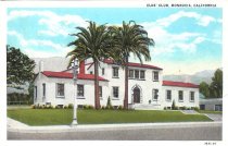Post card of the Elks Club
